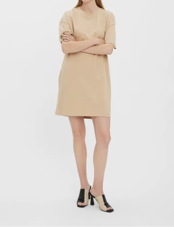 Rochie scurta Vero Moda, crem, XS