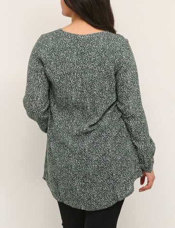 Bluza Kaffe Curve, verde, 52