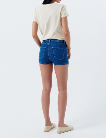 Pantaloni Scurti CROPP, albastru, 32