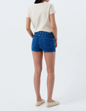 Pantaloni Scurti CROPP, albastru, 32