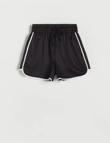 Pantaloni scurti Reserved, negru, M