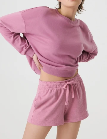 Pantaloni scurti Sinsay, roz, M