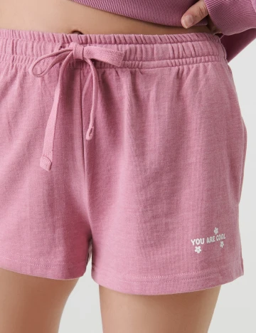 Pantaloni scurti Sinsay, roz, M