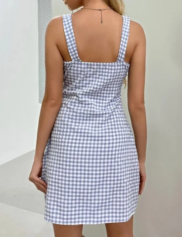 Rochie scurta SHEIN, gri, L