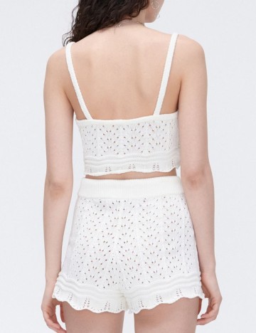 Top CROPP, alb, S
