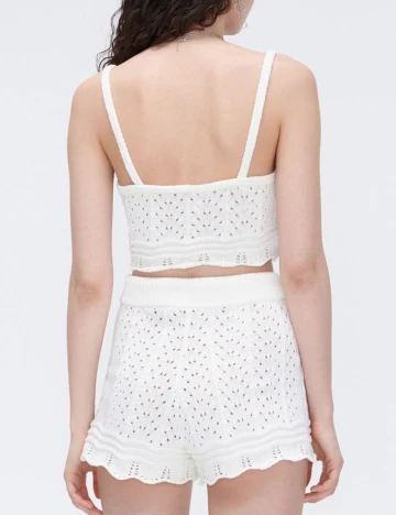 Top CROPP, alb, S
