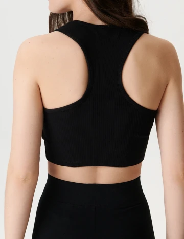 Top Sinsay, negru, S