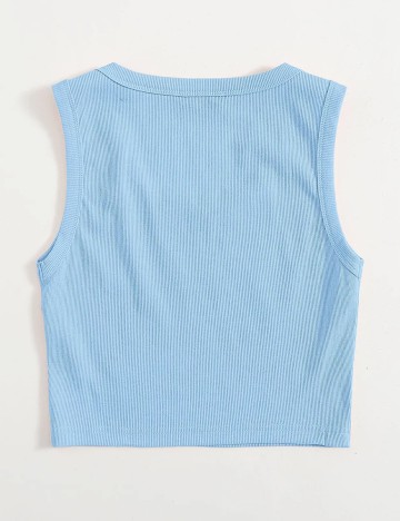 Top SHEIN, albastru, S