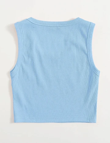 Top SHEIN, albastru, S Albastru