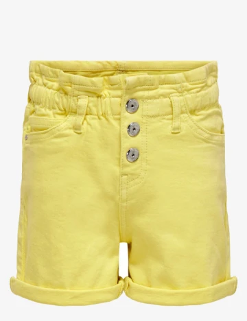Pantaloni Scurti Kids Only, galben, 8 ANI