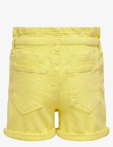 Pantaloni Scurti Kids Only, galben, 8 ANI