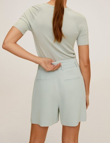 Pantaloni scurti Mango, verde, 34