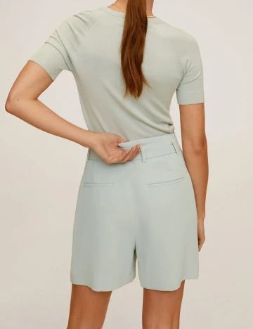 Pantaloni scurti Mango, verde, 34 Verde