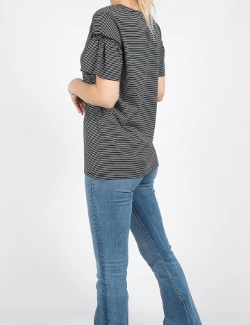Tricou Jacqueline de Yong, negru, M Negru
