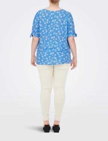 Bluza Only Carmakoma, albastru, 46