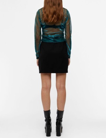 Bluza Object, turcoaz, M