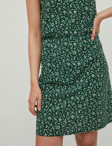 Rochie scurta Vila, verde