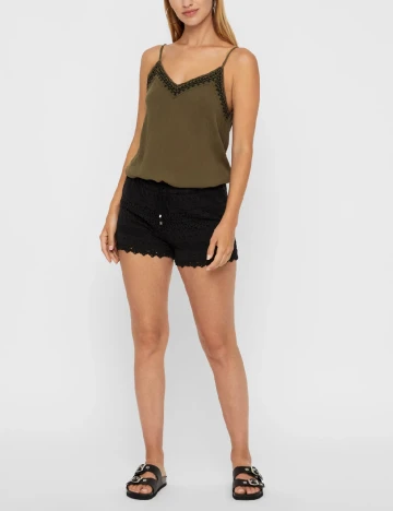 Pantaloni scurti Vero Moda, negru, S