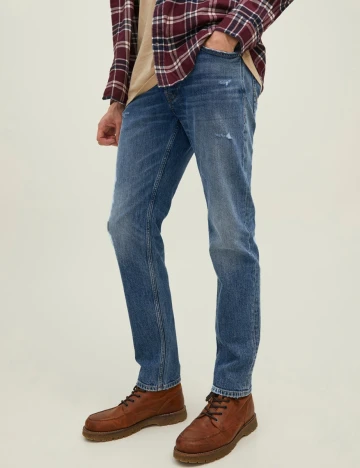 Blugi Jack&Jones, bleumarin Albastru