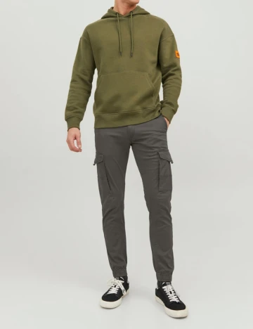 Pantaloni Jack&Jones, gri
