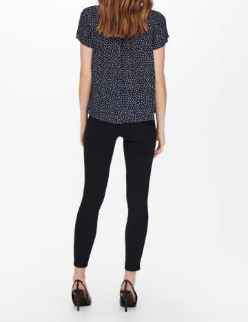 Bluza Only, bleumarin, M