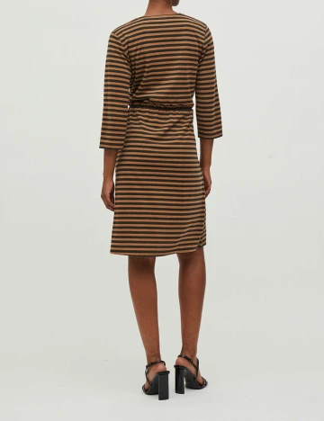 Rochie scurta Vila, maro, S
