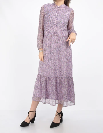 Rochie medie Vero Moda, mov, S Mov