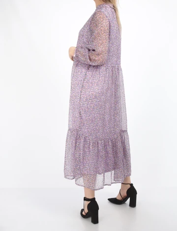 Rochie medie Vero Moda, mov, S Mov
