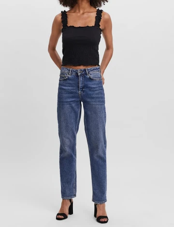 Top Vero Moda, negru Negru