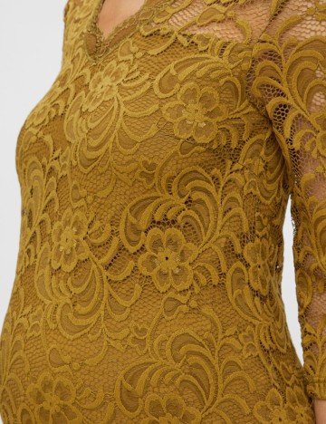 Rochie scurta Mamalicious, verde oliv, M