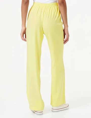 Pantaloni Jack&Jones, galben neon