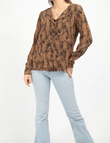 Camasa Vero Moda, maro, XS