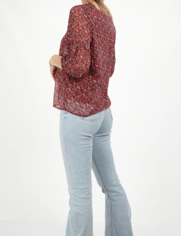 Camasa Vero Moda, visiniu, XS