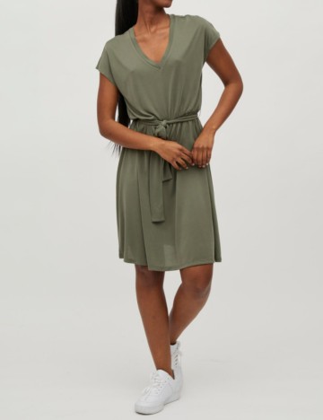Rochie scurta Vila, verde