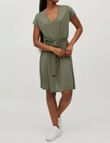 Rochie scurta Vila, verde