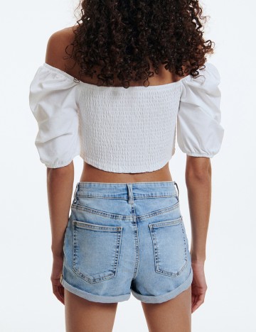 Pantaloni scurti Reserved, albastru deschis