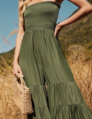Salopeta SHEIN, verde, M