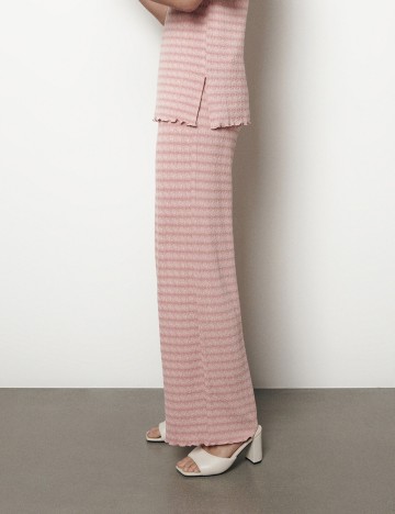 Pantaloni Reserved, roz, XS