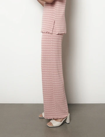 Pantaloni Reserved, roz, XS Roz