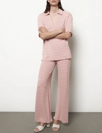 Pantaloni Reserved, roz, XS Roz