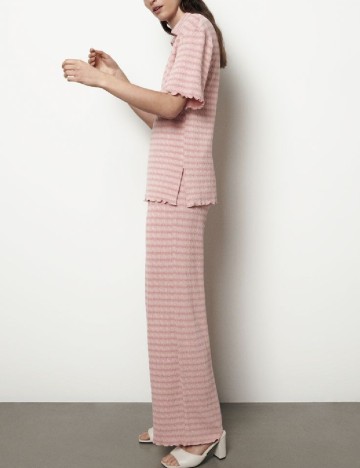 Pantaloni Reserved, roz, XS