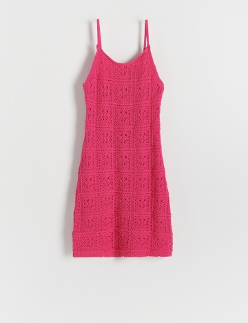 Rochie scurta Reserved, roz