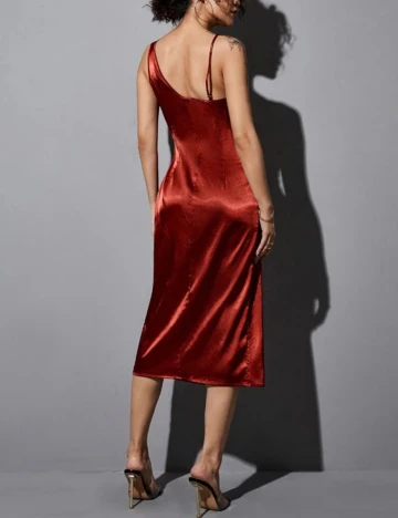 Rochie Medie SHEIN, rosu, L