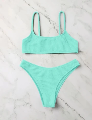 Costum de baie SHEIN, turcoaz, XS