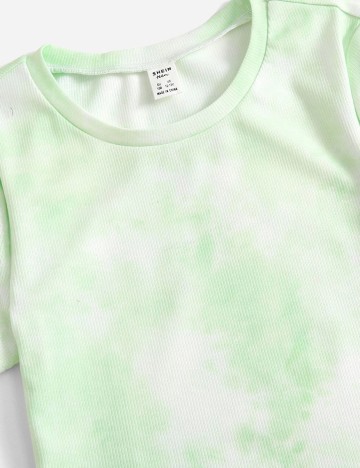 Top Shein Kids, verde, 12-13 ANI