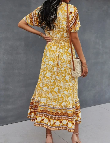 Rochie medie SHEIN, portocaliu, M