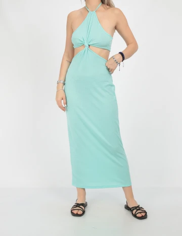 Rochie lunga SHEIN, turcoaz, M