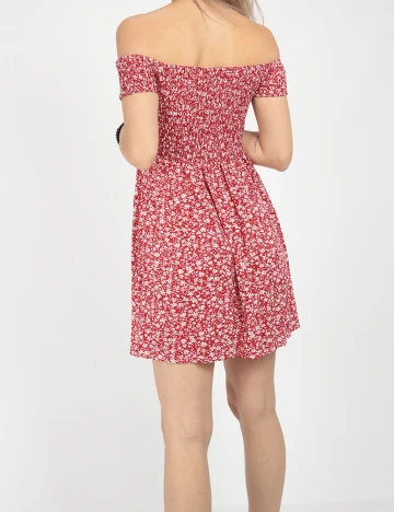 Rochie scurta SHEIN, rosu, XS