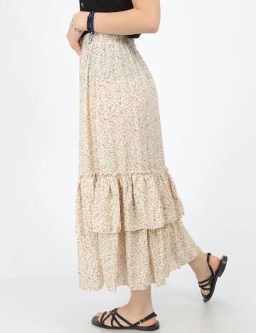 Fusta SHEIN, floral, S