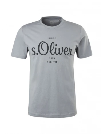 Tricou s.Oliver, gri Gri